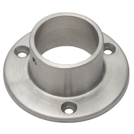 Lavi Industries Lavi L44 510 112 1-.50 In. Wall Flange - Satin Stainless Steel L44 510 112